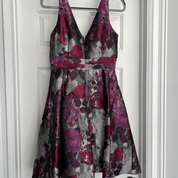 Metallic floral cocktail dress - Picture 4 of 5